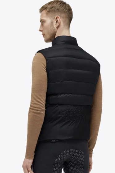 Ridershouse: Cavalleria Toscana Heren Nylon Puffer Vest Bodywarmer Zwart Ridershouse: Cavalleria Toscana Heren Nylon Puffer Vest Bodywarmer Zwart