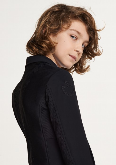 Cavalleria Toscana Jongens Tech Knit Riding Jacket Cavalleria Toscana Jongens Tech Knit Riding Jacket