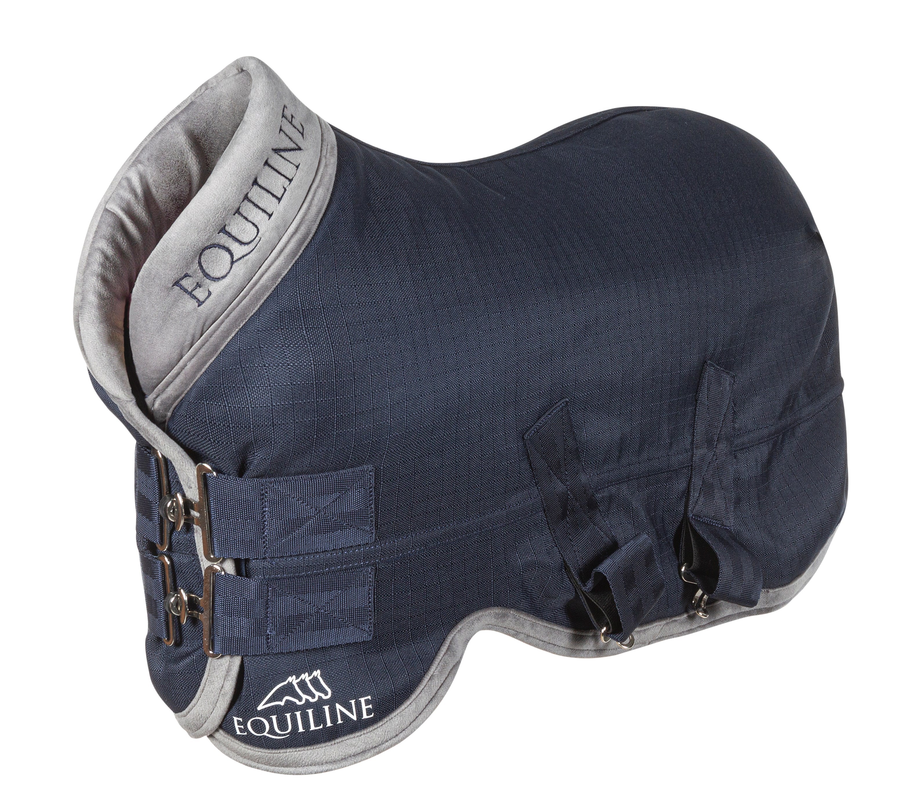Ridershouse: Equiline Stable Rug Anthuriu 400 Gram - in the colors Blue / Grey