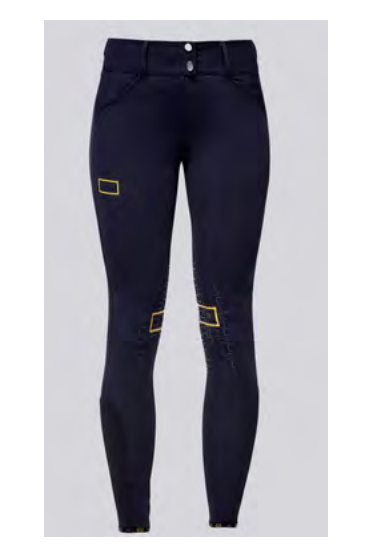 Ridershouse: RG Women's breeches highwaist knee Grip - in the color Beige Ridershouse: RG Women's breeches highwaist knee Grip - in the color Beige