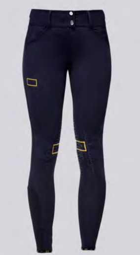 Ridershouse: RG Damesrijbroek high waist Knie Grip - in de kleur Beige Ridershouse: RG Damesrijbroek high waist Knie Grip - in de kleur Beige