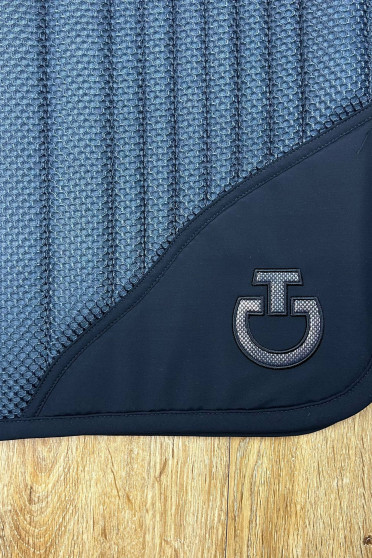 Ridershouse: CT Air Jumping Saddle Pad - in de kleuren grijs met zwart