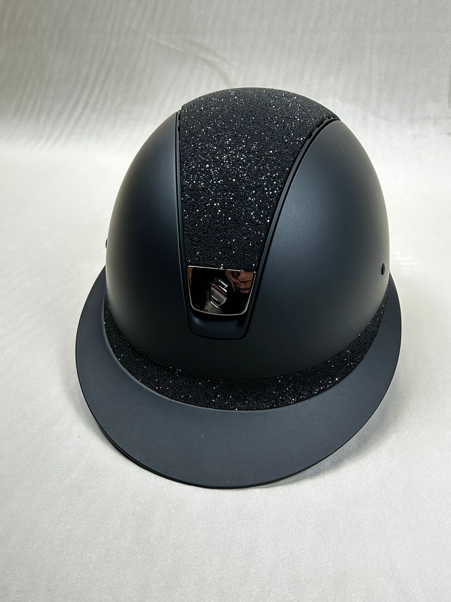 Ridershouse: Samshield Miss Shield Cap Zwart Shadowmatt Crystal Fabric Ridershouse: Samshield Miss Shield Cap Zwart Shadowmatt Crystal Fabric