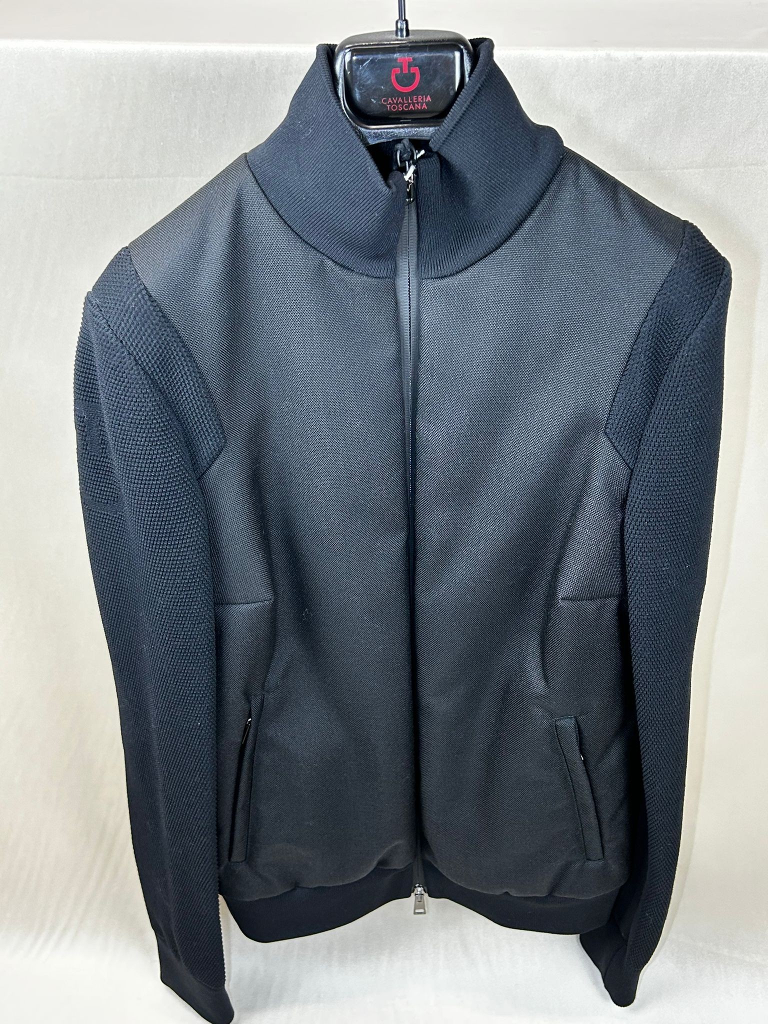 Ridershouse: Cavalleria Toscana Dames Nylon Bomber Knit Sleeves And Insert Ridershouse: Cavalleria Toscana Dames Nylon Bomber Knit Sleeves And Insert