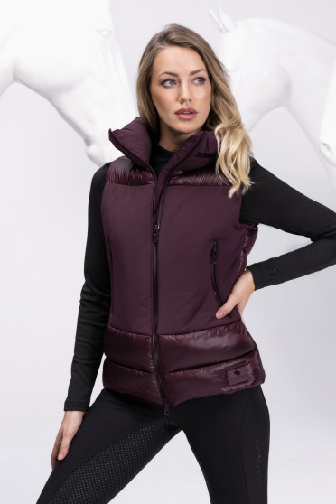 Ridershouse: Pikeur Quilt Bodywarmer "Selection" - in de kleur mulberry Ridershouse: Pikeur Quilt Bodywarmer "Selection" - in de kleur mulberry