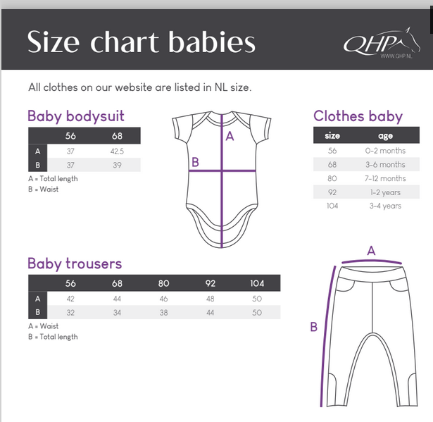 Qhp Baby Romper Bobby Roze - By Ridershouse.com leverbaar in 3 kleuren Qhp Baby Romper Bobby Roze - By Ridershouse.com leverbaar in 3 kleuren