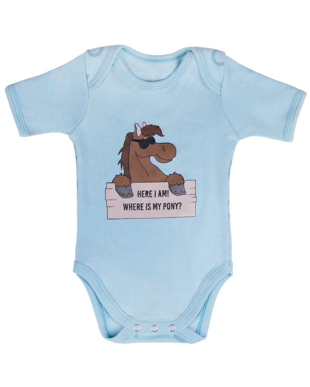 QHP Baby Romper Bobby - Lichtblauw QHP Baby Romper Bobby - Lichtblauw
