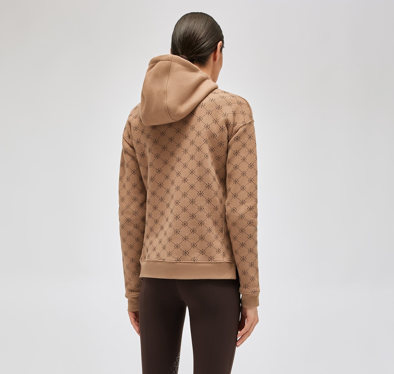Ridershouse: Cavalleria Toscana Women's Hooded Zip Sweater CT Mini Orbit Ridershouse: Cavalleria Toscana Women's Hooded Zip Sweater CT Mini Orbit