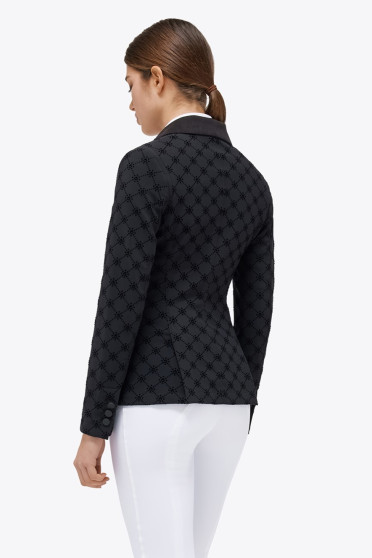 Ridershouse: Cavalleria Toscana Dames CT Mini Orbit Flock Wedstrijdjasje Ridershouse: Cavalleria Toscana Dames CT Mini Orbit Flock Wedstrijdjasje