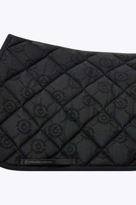 Ridershouse: Cavalleria Toscana CT Mini Orbit Jacquard Jumping Saddle Pad Black