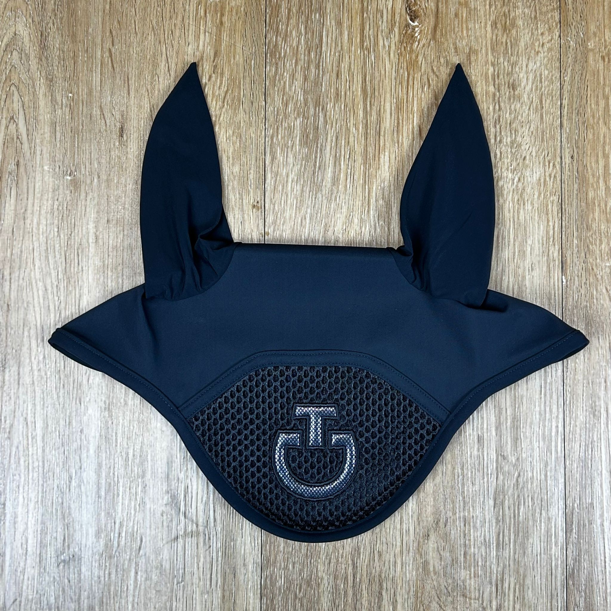 Riderhouse: Cavalleria Toscana Air Jersey w/ Mesh Insert Earnet - kleur zwart Riderhouse: Cavalleria Toscana Air Jersey w/ Mesh Insert Earnet - kleur zwart