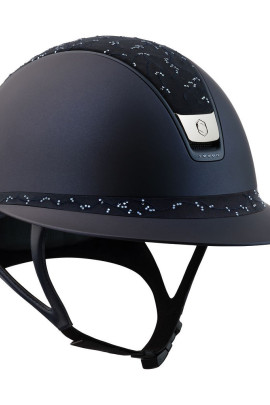 Miss Shield 2.0 Helmet Shadowmatt Blue | Crystal Leaf | 5 Swarovski