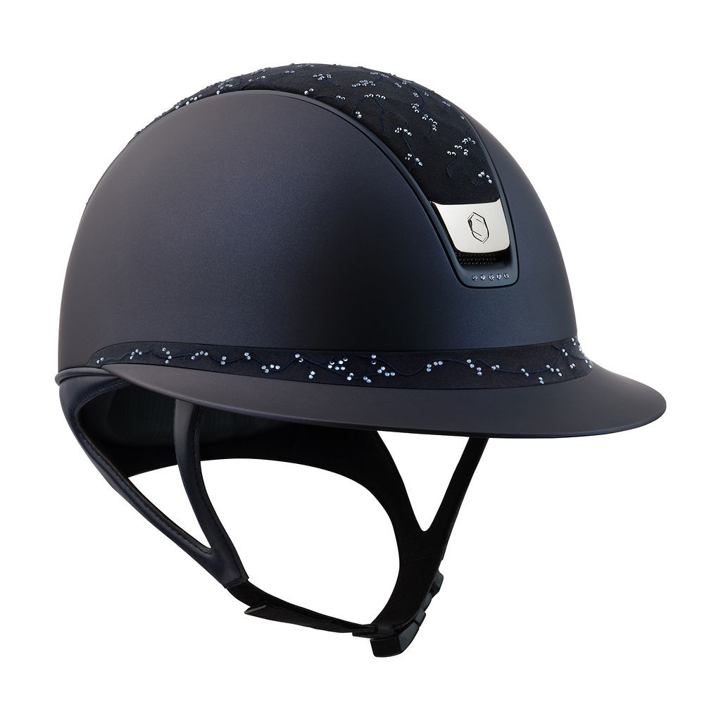 Miss Shield 2.0 Cap Shadowmatt Blauw | Crystal Leaf | 5 Swarovski Miss Shield 2.0 Cap Shadowmatt Blauw | Crystal Leaf | 5 Swarovski