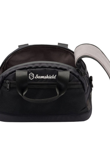 Ridershouse: Samshield 2.0 Luxe Captas ritssluiting - in de kleur Zwart