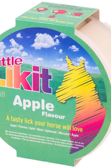 Likit Apple Flavour 650 Gram, the perfect present for your horse Likit Apple Flavour 650 Gram, the perfect present for your horse