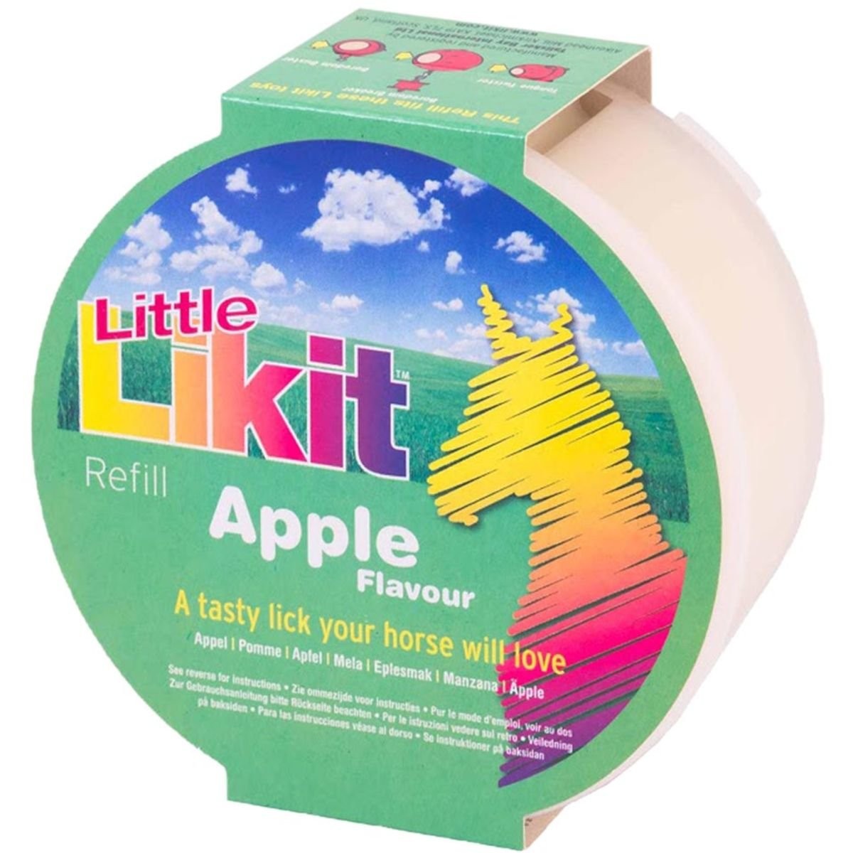 Likit Apple Flavour 650 Gram, the perfect present for your horse Likit Apple Flavour 650 Gram, the perfect present for your horse