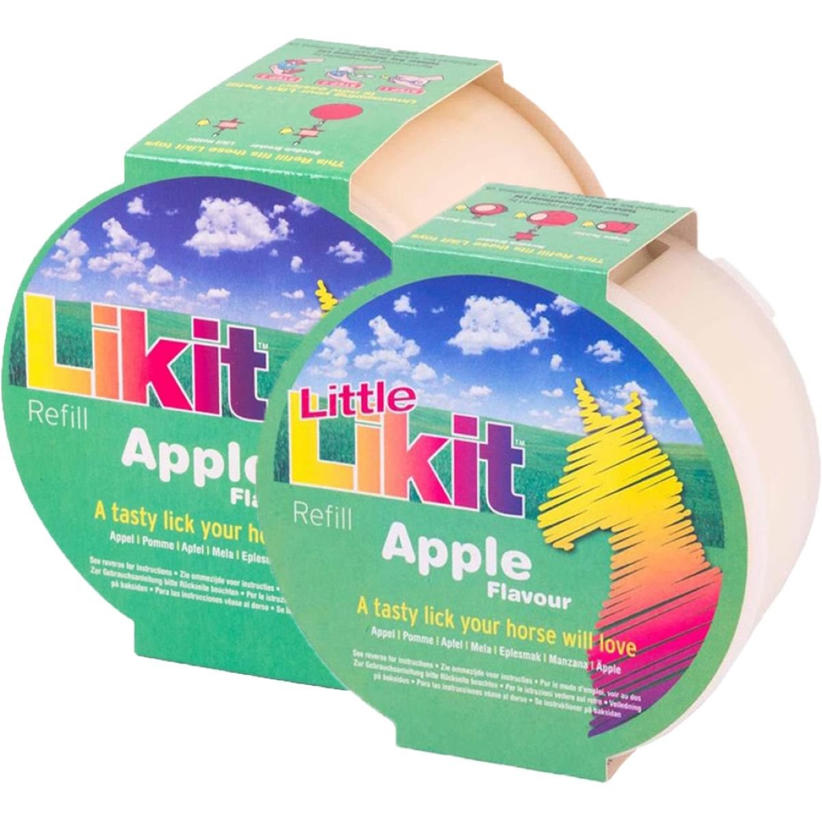 Likit Apple Flavour 650 Gram, the perfect present for your horse Likit Apple Flavour 650 Gram, the perfect present for your horse