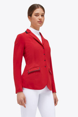 Ridershouse: Cavalleria Toscana Women's Zip Competition Jacket Embroidery Collar