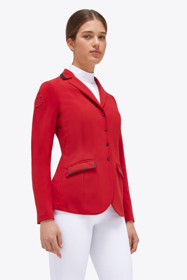 Ridershouse: Cavalleria Toscana Women's Zip Competition Jacket Embroidery Collar Ridershouse: Cavalleria Toscana Women's Zip Competition Jacket Embroidery Collar