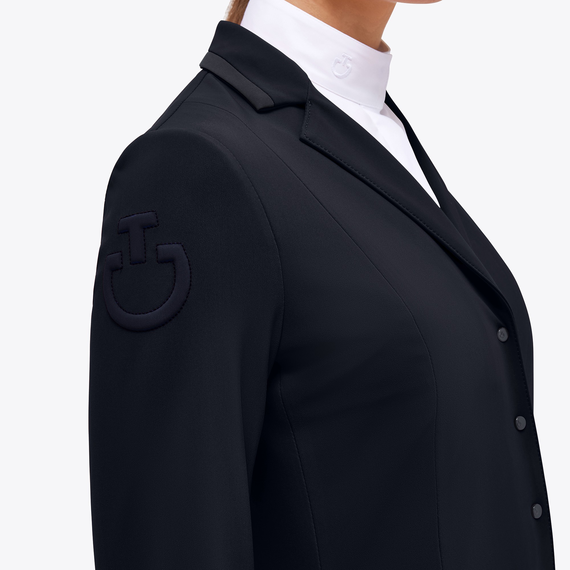 Ridershouse: Cavalleria Toscana Women's Zip Competition Jacket Embroidery Collar Ridershouse: Cavalleria Toscana Women's Zip Competition Jacket Embroidery Collar