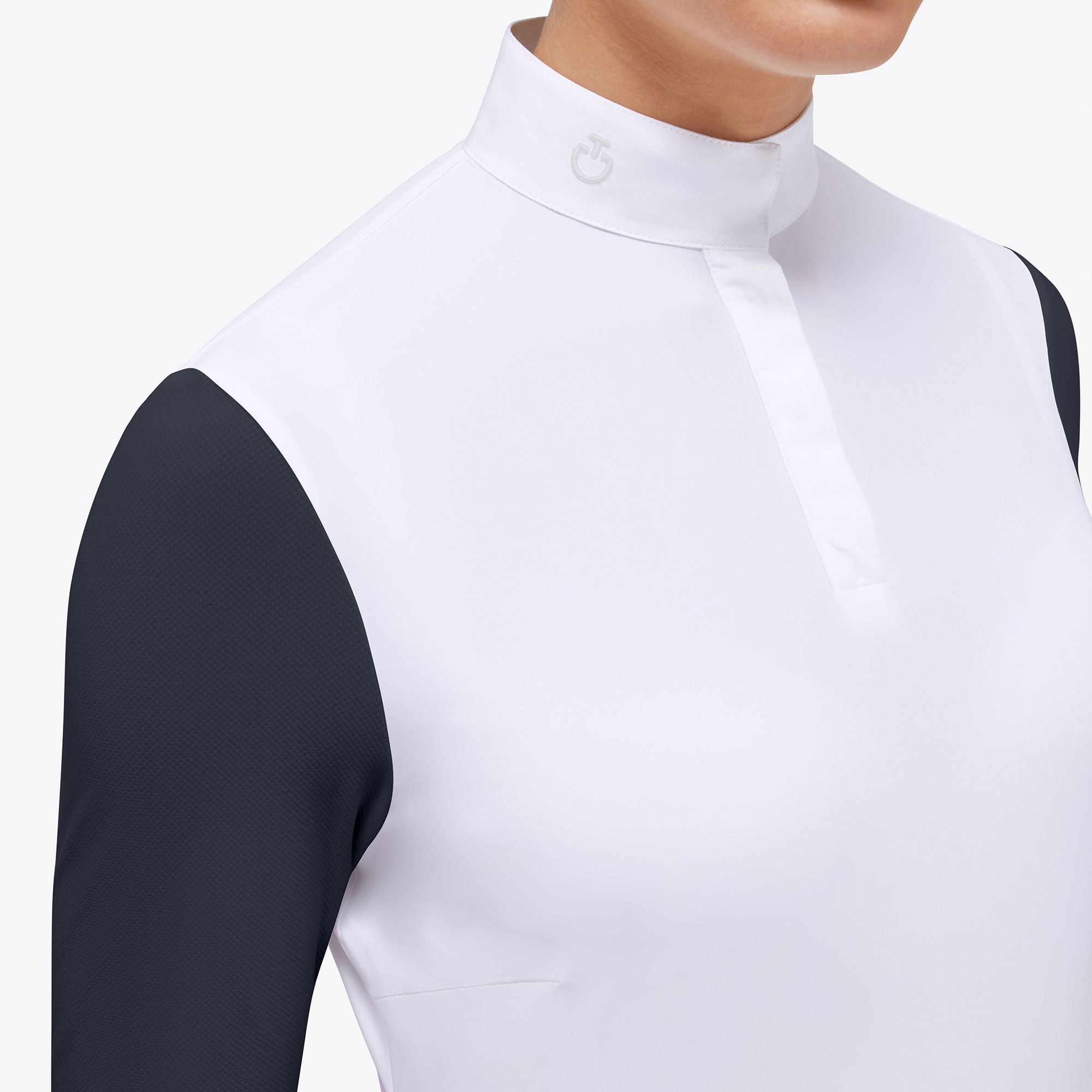 Ridershouse: Cavalleria Toscana Dames Jersey Mesh Longsleeve Wedstrijdshirt Ridershouse: Cavalleria Toscana Dames Jersey Mesh Longsleeve Wedstrijdshirt