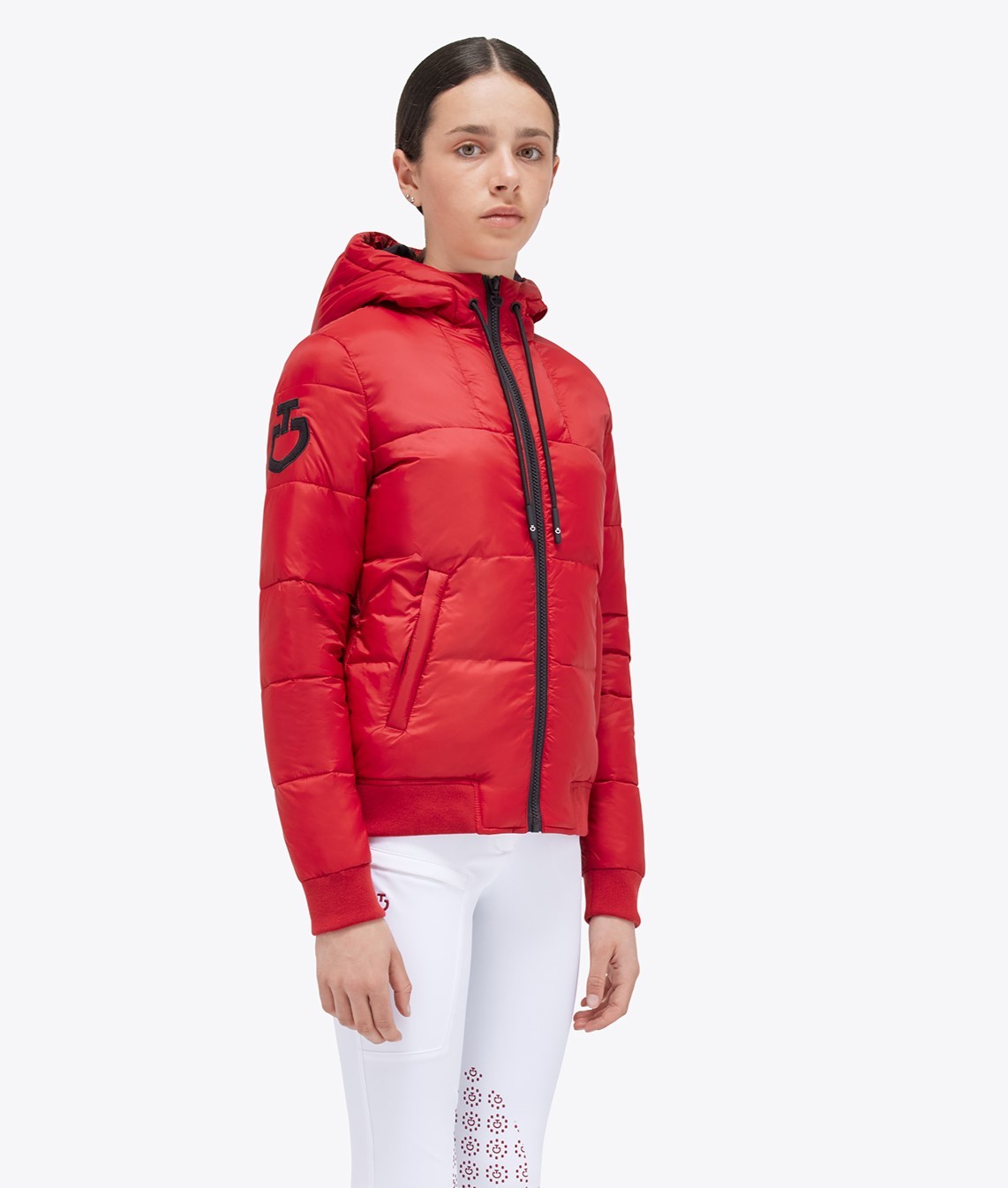 Cavalleria Toscana Kids Unisex Zip Puffer W/ CT Logo - Ridershouse.com Cavalleria Toscana Kids Unisex Zip Puffer W/ CT Logo - Ridershouse.com
