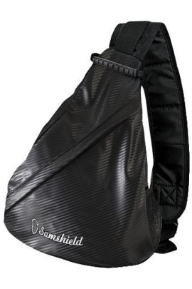 Ridershouse: Samshield Premium Helmet Bag in the color Black with zipper