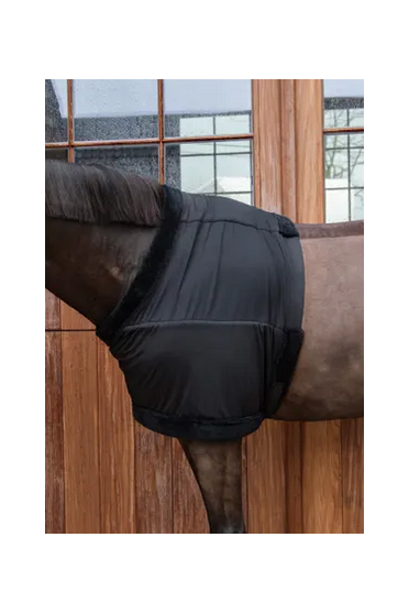 Kentucky Horsewear Borstbeschermer tegen schuurplekken van dekens - Zwart Kentucky Horsewear Borstbeschermer tegen schuurplekken van dekens - Zwart
