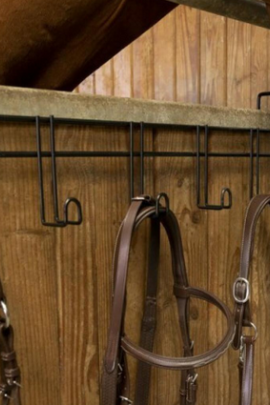 Ridershouse: Hippotonic Multifunctioneel Hakenrek van pvc gecoat staal