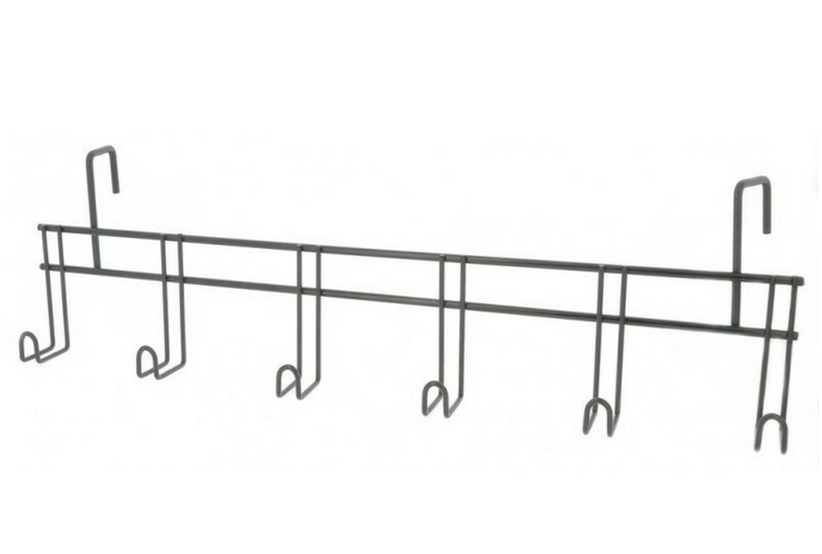 Ridershouse: Hippotonic Multifunctional Hanger 6 Places - color black