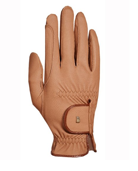 Ridershouse, Roeckl Grip Handschoen - in de kleur caramel Ridershouse, Roeckl Grip Handschoen - in de kleur caramel