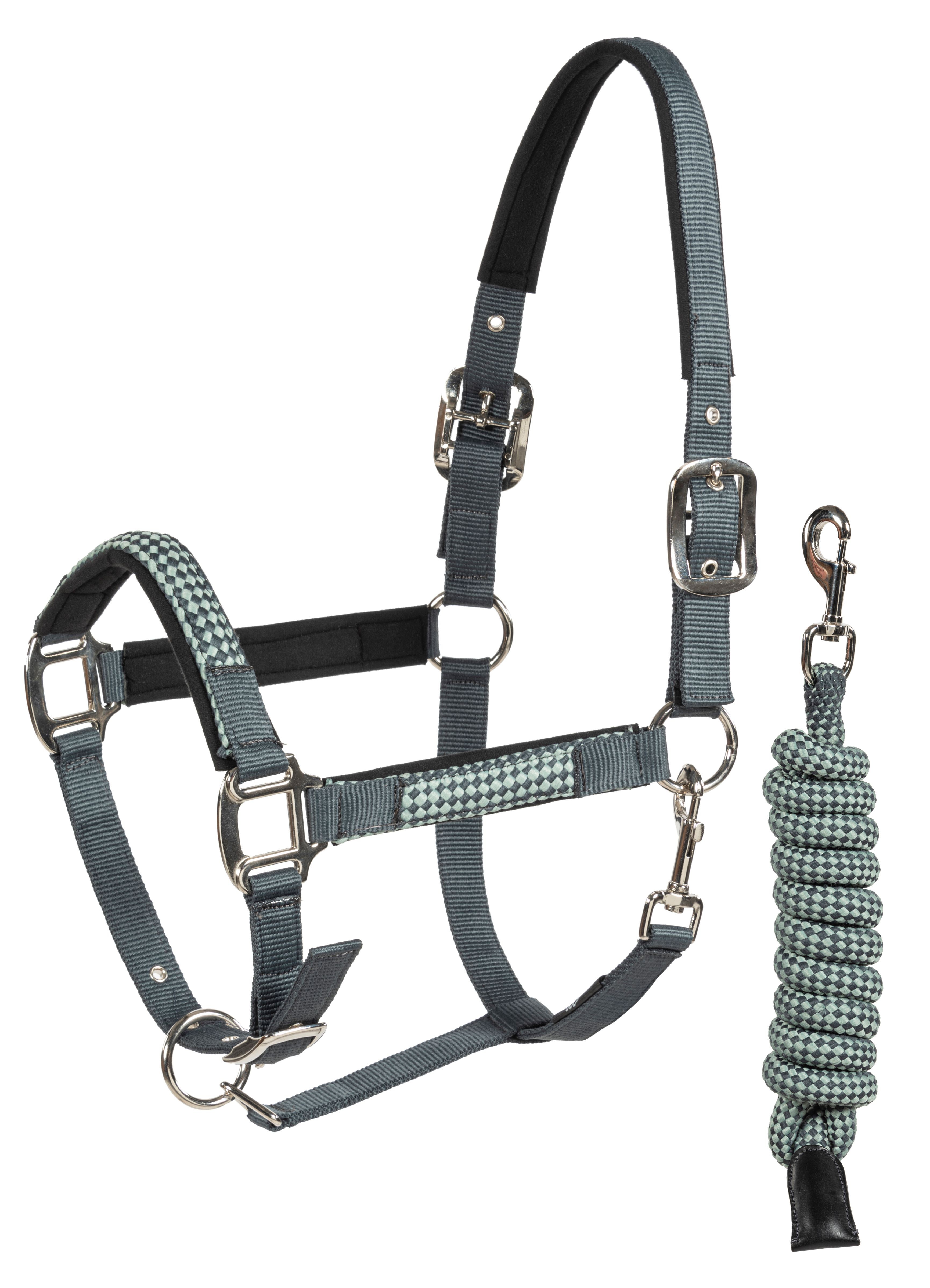 Ridershouse: Equiline Halster En Touw Set Urban Chic - kl. Green Milieu Ridershouse: Equiline Halster En Touw Set Urban Chic - kl. Green Milieu