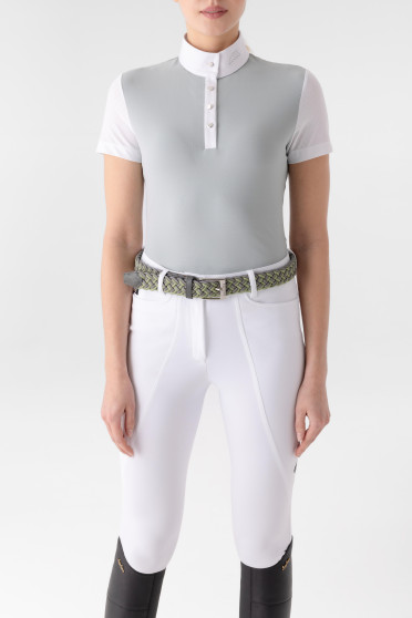 SS024 Equiline Women's Wedstrijdshirt Korte Mouwen Mirage Green - Ridershouse SS024 Equiline Women's Wedstrijdshirt Korte Mouwen Mirage Green - Ridershouse