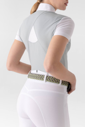 SS024 Equiline Women's Wedstrijdshirt Korte Mouwen Mirage Green - Ridershouse SS024 Equiline Women's Wedstrijdshirt Korte Mouwen Mirage Green - Ridershouse