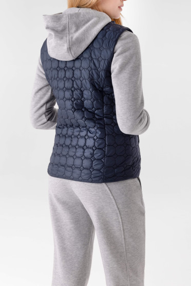 Zomer 2024 - Equiline Dames Bodywarmer Edaev - in de kleur marineblauw Zomer 2024 - Equiline Dames Bodywarmer Edaev - in de kleur marineblauw