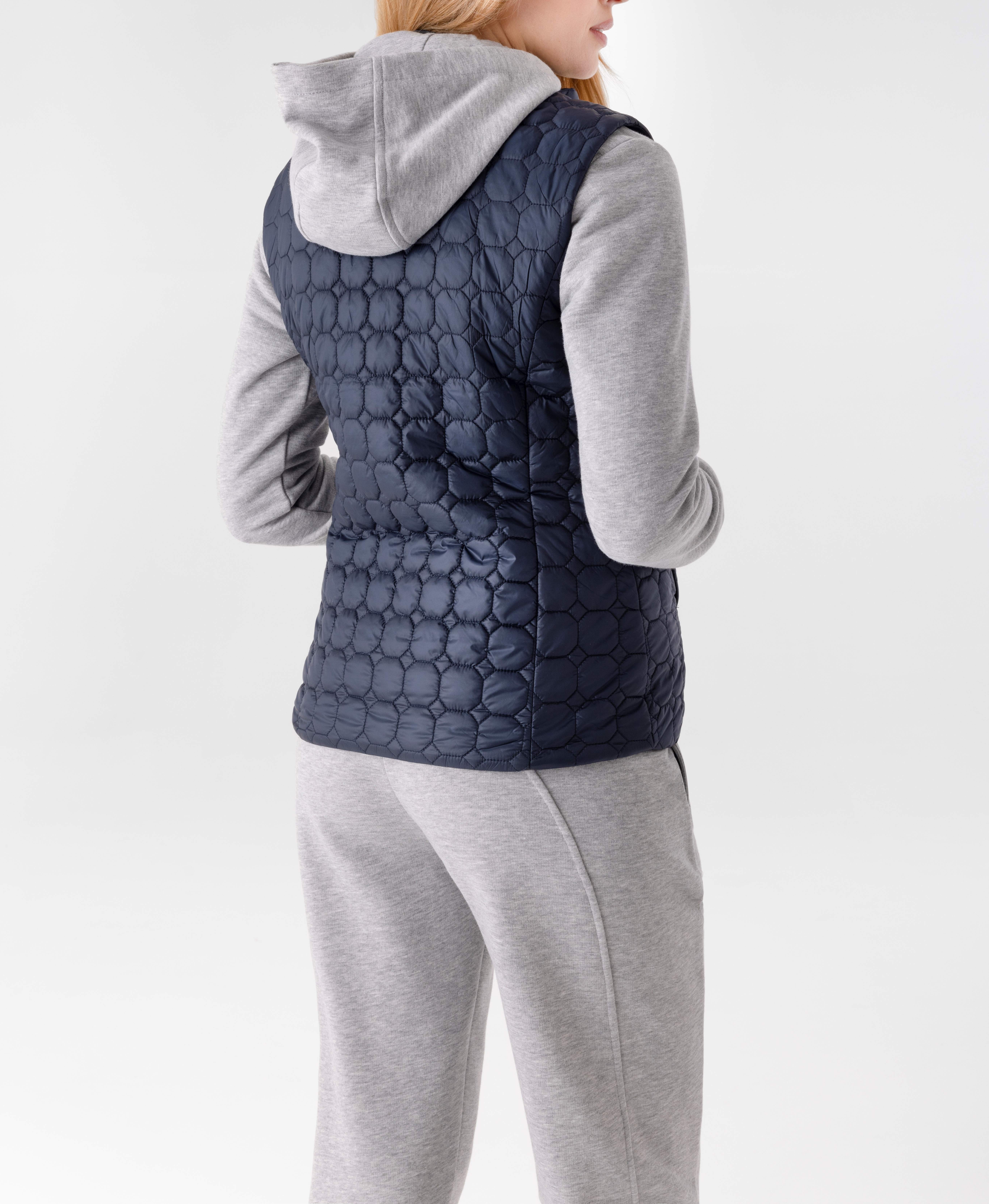 Zomer 2024 - Equiline Dames Bodywarmer Edaev - in de kleur marineblauw Zomer 2024 - Equiline Dames Bodywarmer Edaev - in de kleur marineblauw