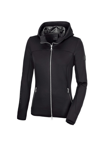 Pikeur Dames Softshell Jas - in de kleur Zwart - Fall/Summer - Ridershouse.com