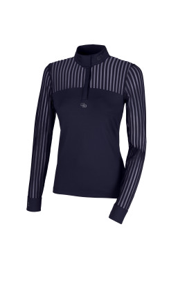 Pikeur Women's Competition Shirt Long Sleeve Mesh - color navy - Ridershouse Pikeur Women's Competition Shirt Long Sleeve Mesh - color navy - Ridershouse