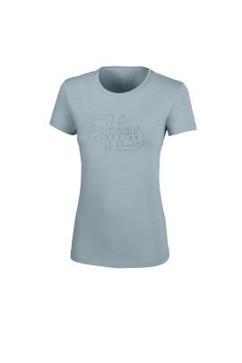Ridershouse: Pikeur Dames T-Shirt Selection Korte Mouw - in de kleur baby blauw