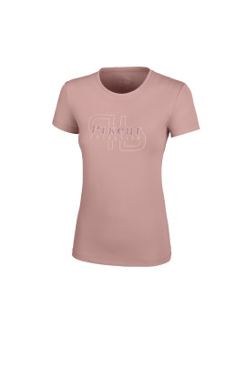 Ridershouse: Pikeur Women's T-Shirt Selection Short Sleeve - color light pink