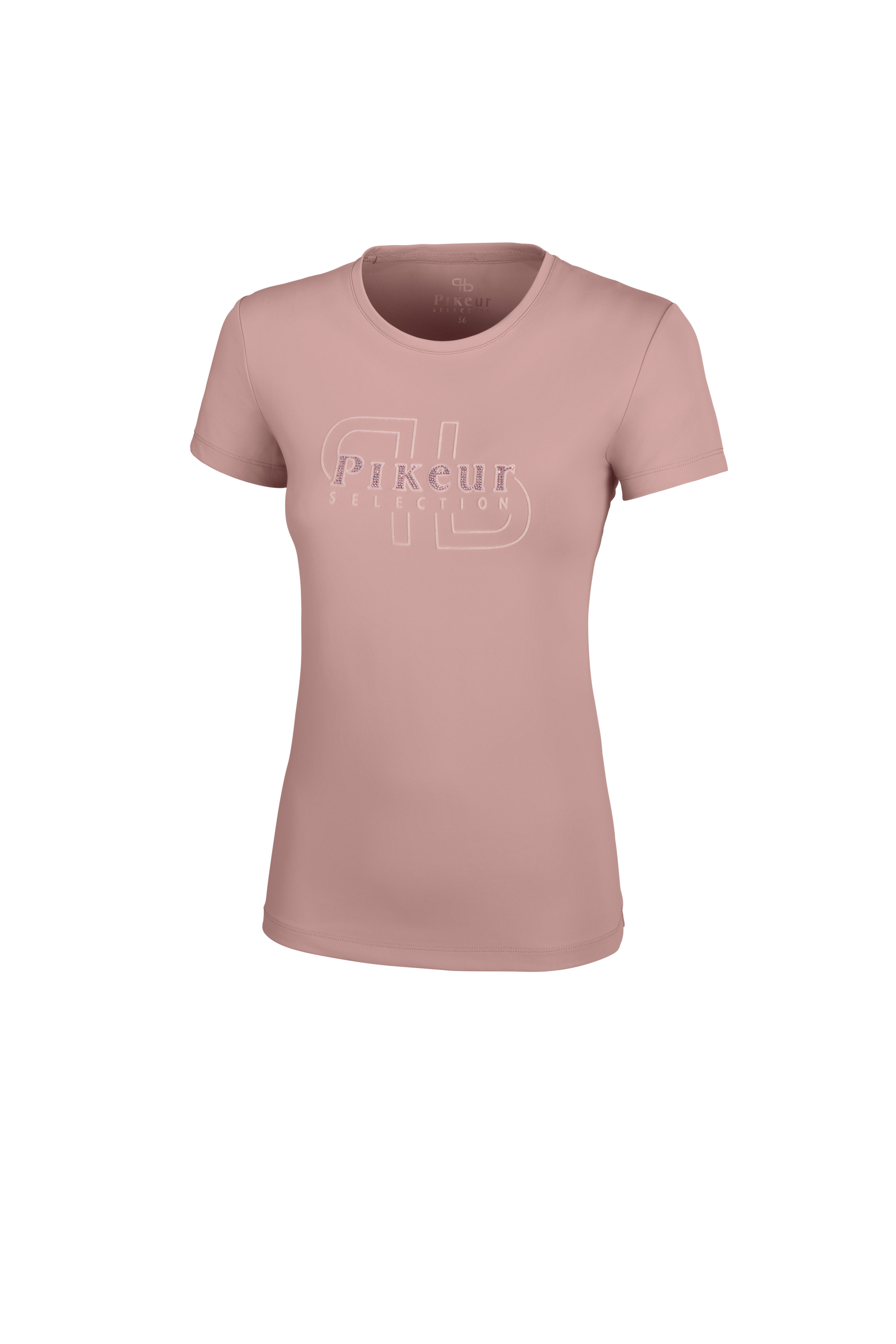 Ridershouse: Pikeur Women's T-Shirt Selection Short Sleeve - color light pink Ridershouse: Pikeur Women's T-Shirt Selection Short Sleeve - color light pink