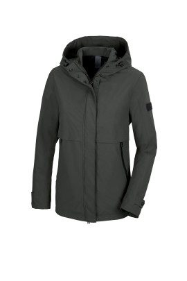 Ridershouse.com - Pikeur Women's Rainjacket Sports - in color dark grey