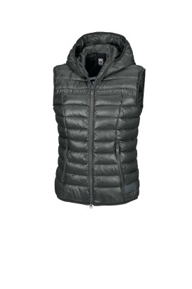 Ridershouse: Pikeur Dames Quilt Bodywarmer "Sports" - in de kleur grijs