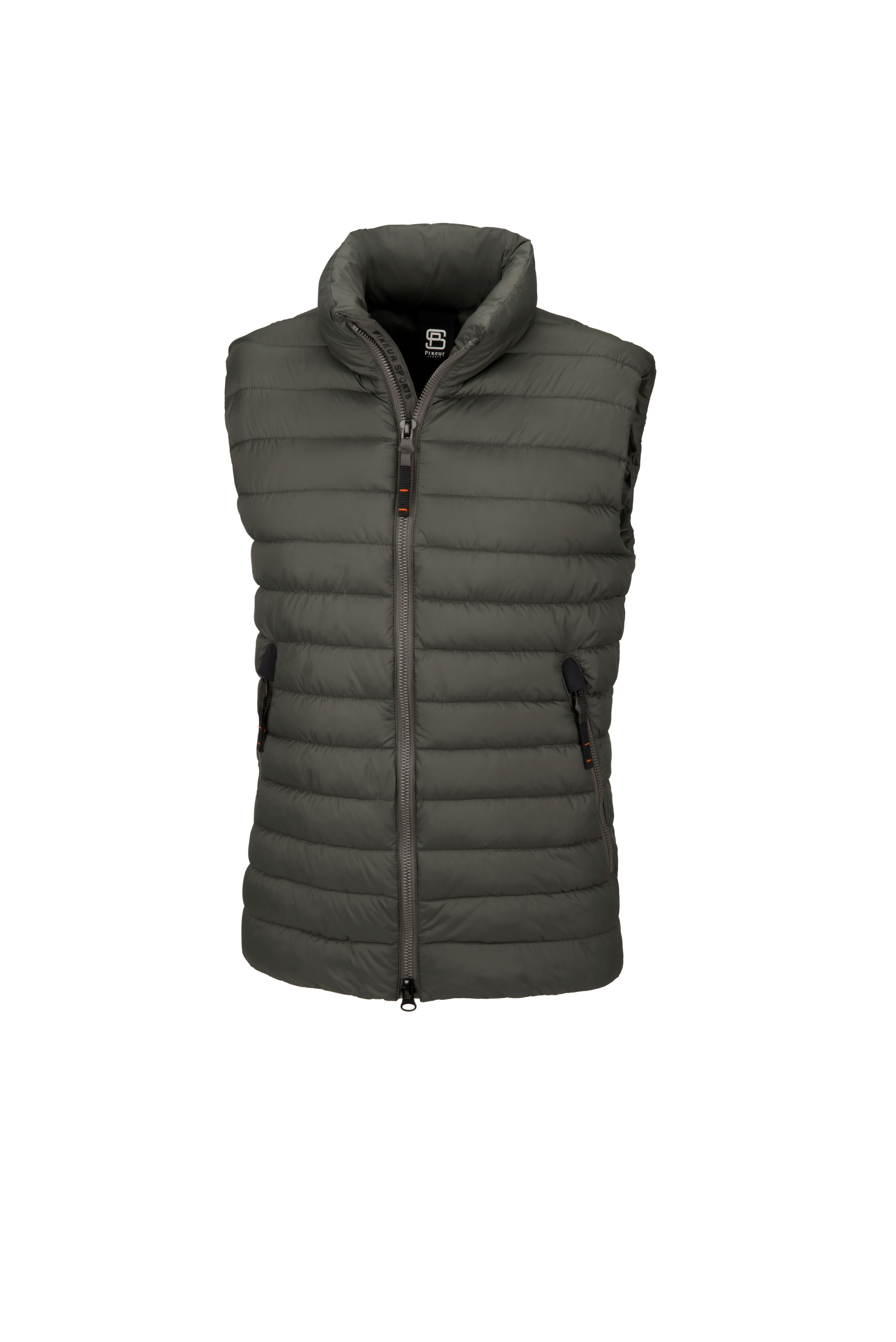 Pikeur Heren Bodywarmer Sports - in de kleur grijs - ultiem comfort in het zadel