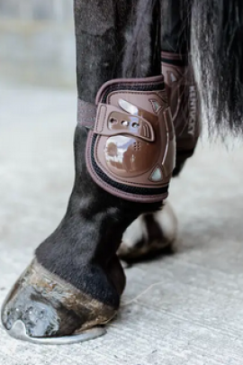 Ridershouse: Kentucky Horsewear Fetlock Boots Moonboots Air col. brown