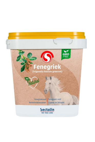 Ridershouse: Sectolin Fenegriek / Fenugreek 2.5KG, Complementary feed for horses.