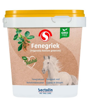 Ridershouse: Sectolin Fenegriek / Fenugreek 2.5KG, Complementary feed for horses.