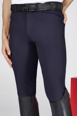 Vestrum Men's Riding Breeches San Diego Navy Knee Grip - Ridershouse.com