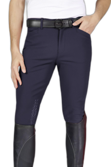 Vestrum Men's Riding Breeches San Diego Navy Knee Grip - Ridershouse.com Vestrum Men's Riding Breeches San Diego Navy Knee Grip - Ridershouse.com