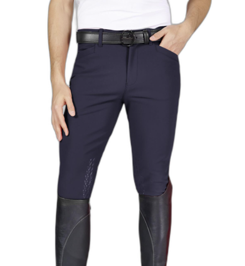 Vestrum Men's Riding Breeches San Diego Grey - Knie grip - Ridershouse Vestrum Men's Riding Breeches San Diego Grey - Knie grip - Ridershouse